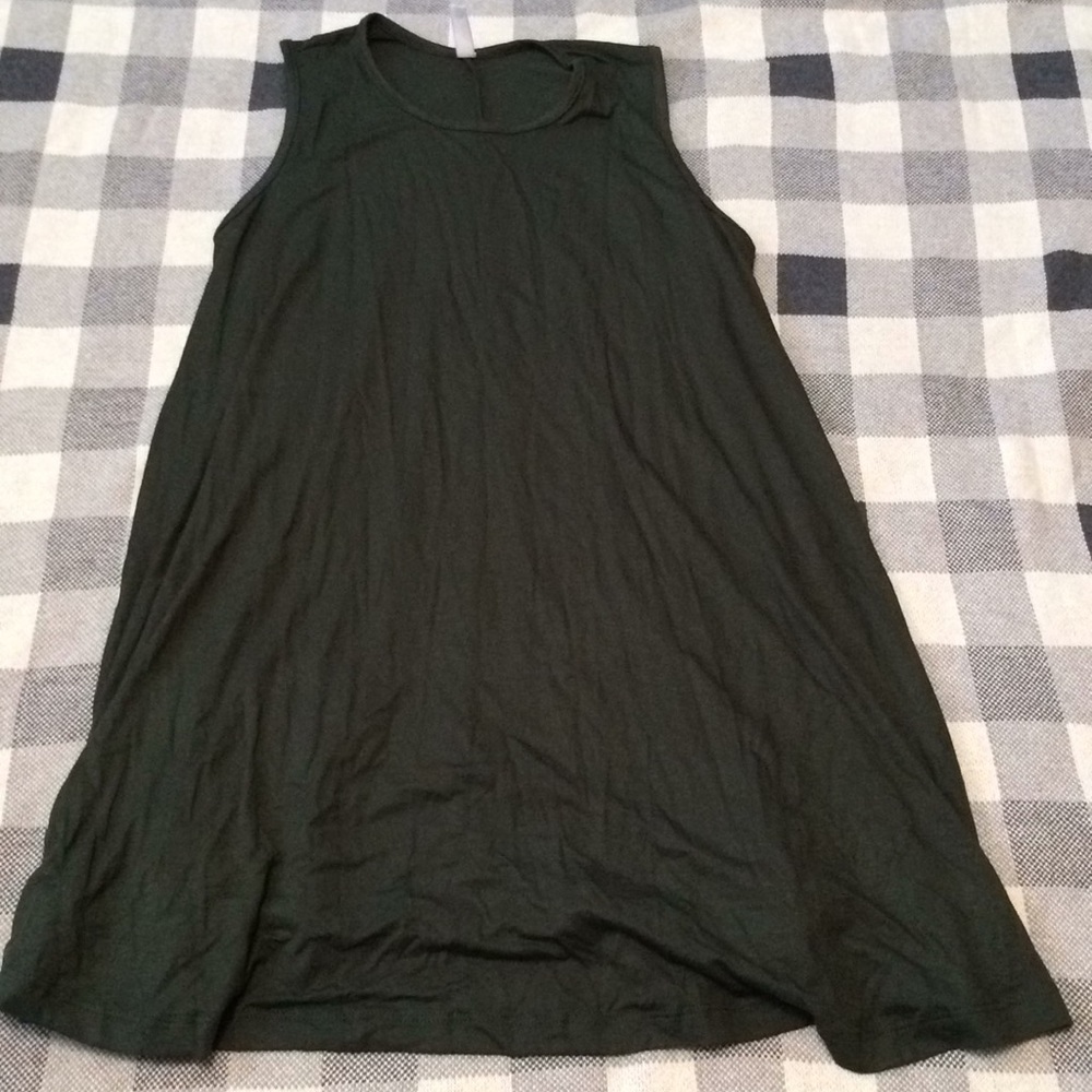 BRAND NEW olive tunic tank/dress